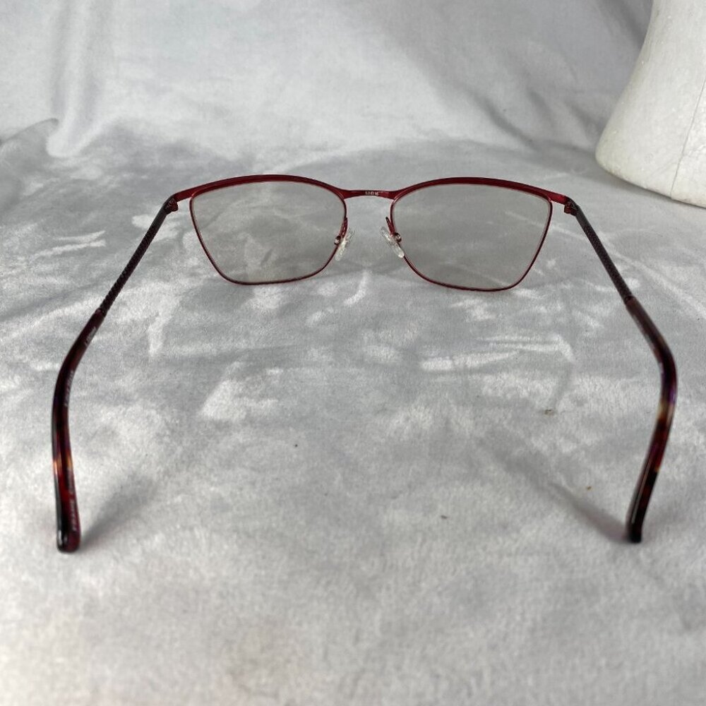 COLE HAAN Eyeglass Frames Unisex Men Women CH1009 PLUM FRAMES ONLY 53-16-130 - Picture 5 of 9